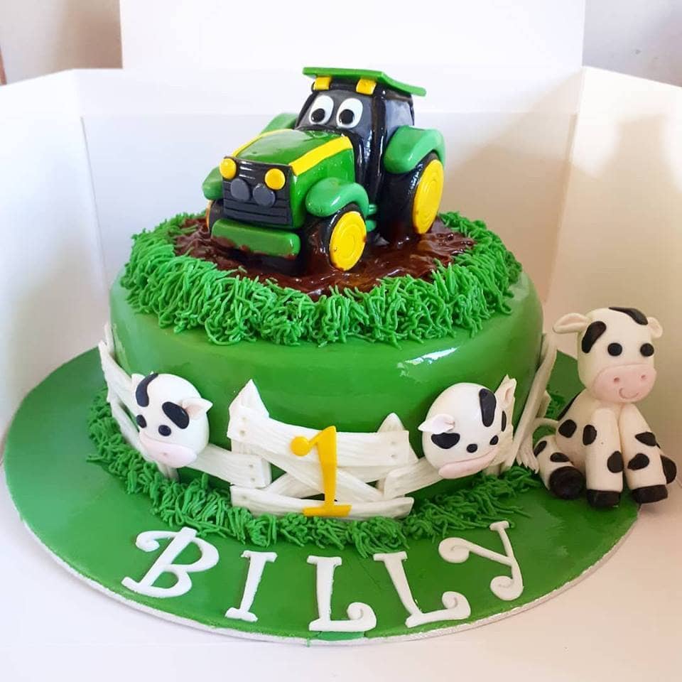 Tractor Birthday Cake – Freed's Bakery